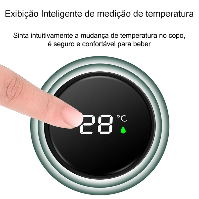 Garrafa térmica Thermometro Smart Stainless