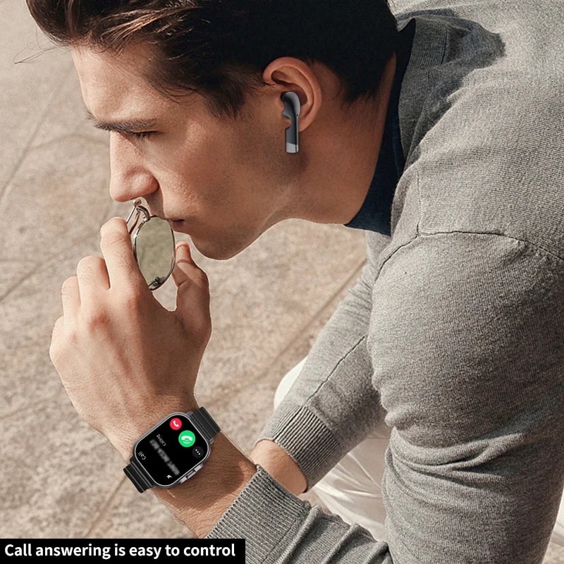 Smartwatch 2 em 1 BT Call Bluetooth